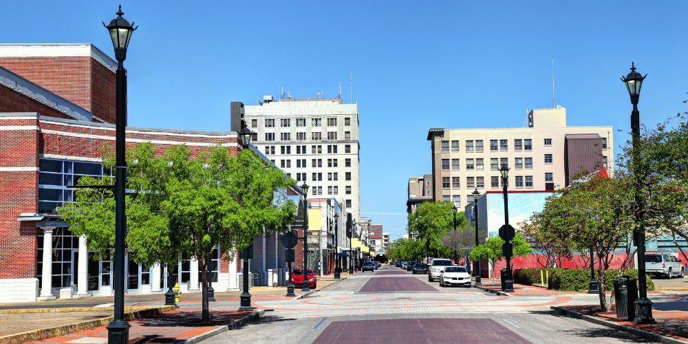 Downtown Alexandria, Louisiana