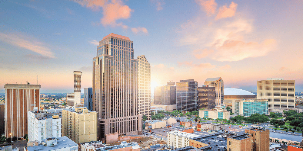 Skyline of New Orleans, Louisiana